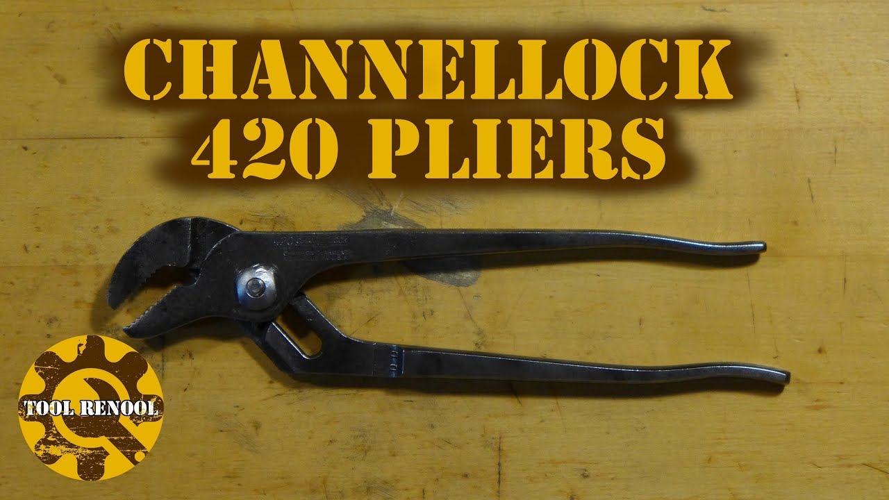 Channellock Pliers Restoration/Clean [Renool004]