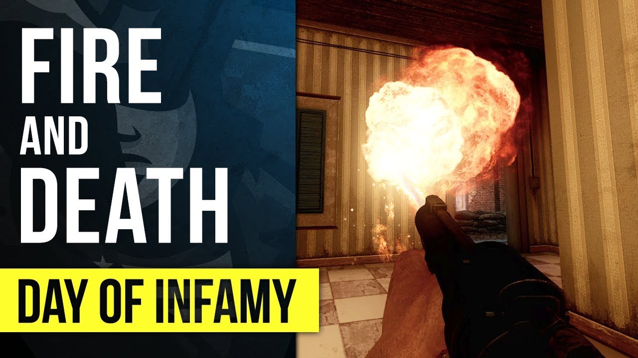 FIRE AND DEATH | Day of Infamy Gameplay