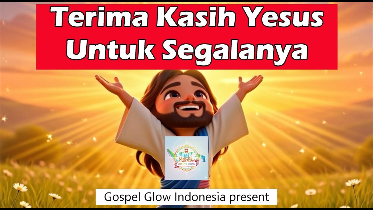 Terima Kasih Yesus untuk Segalanya | Lagu Anak Kristen tentang Bersyukur | Gospel Glow #PujianAnak