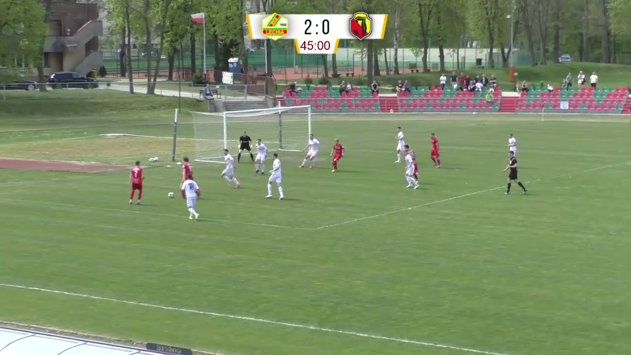 Skrót spotkania III ligi gr. 1: RKS Lechia Tomaszów Maz - Jagiellonia II Białystok | 08.05.2022