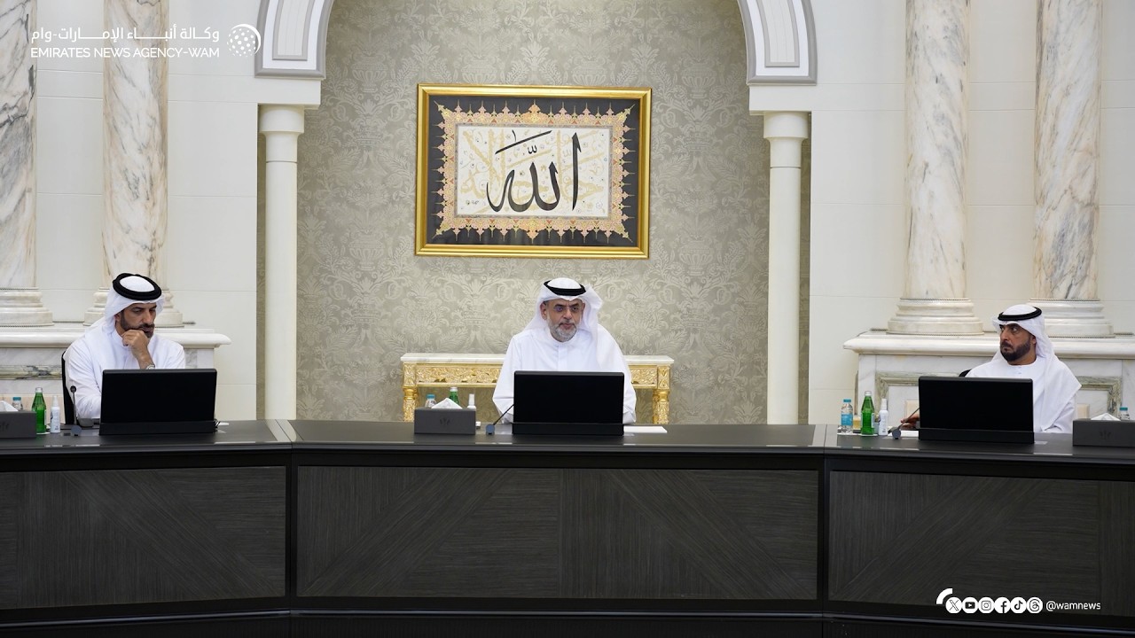 ولي عهد الشارقة يترأس اجتماع المجلس التنفيذي