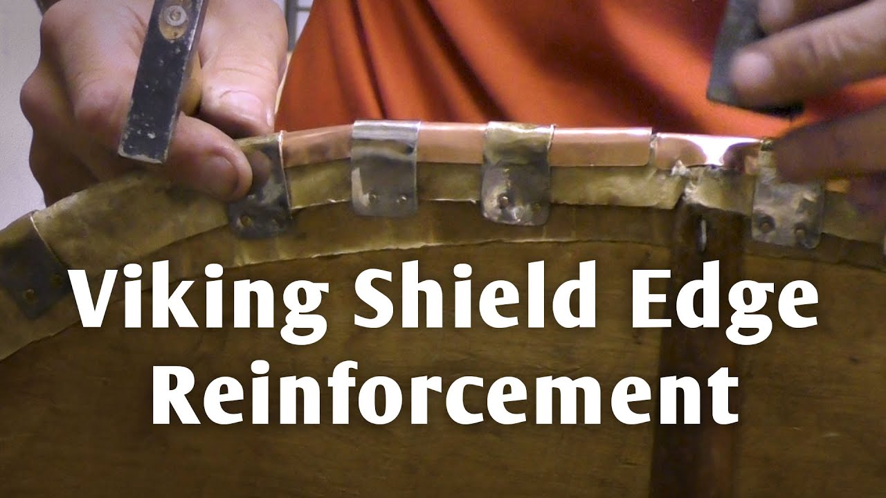 Metal Viking Shield Edge Reinforcement