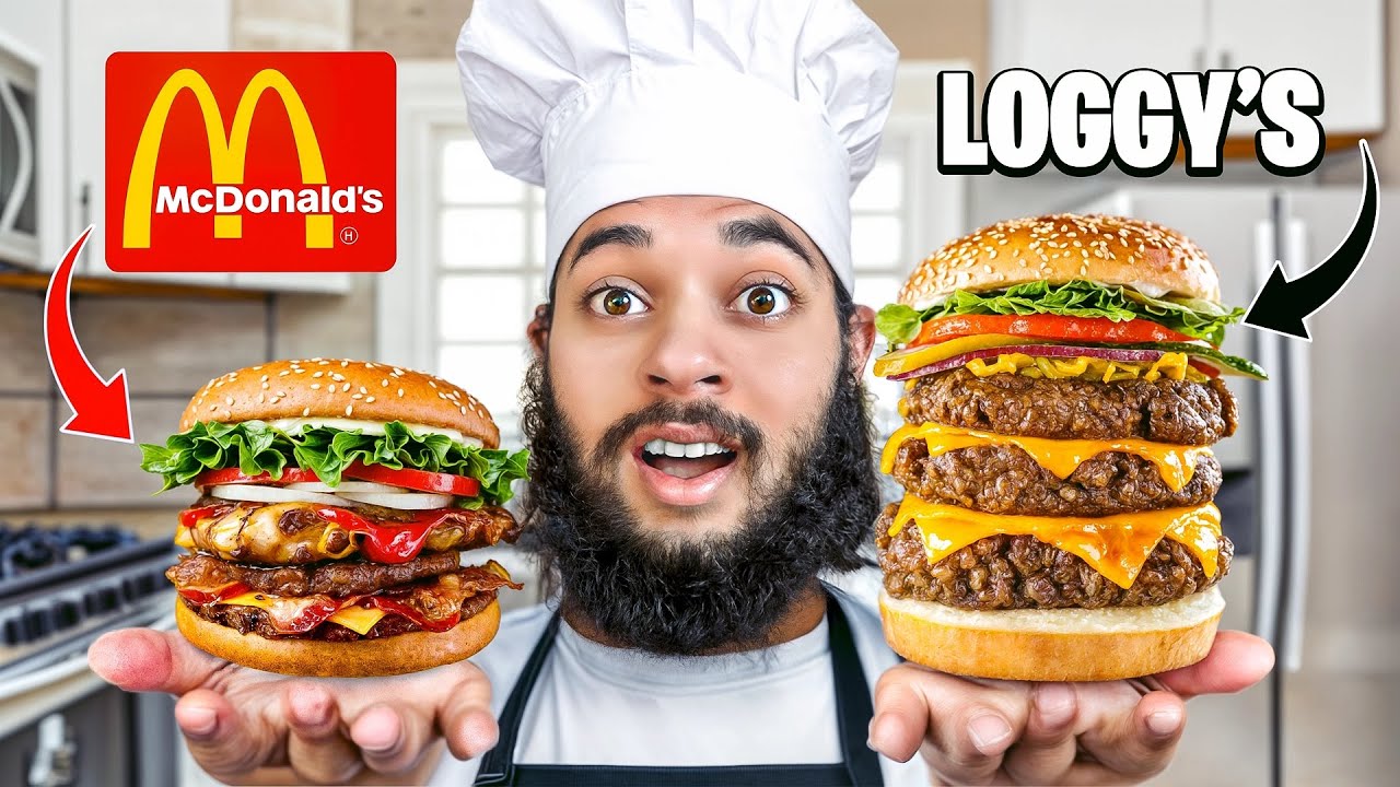 COOKING HOME MADE MCDONALDS WITH CHAPATI