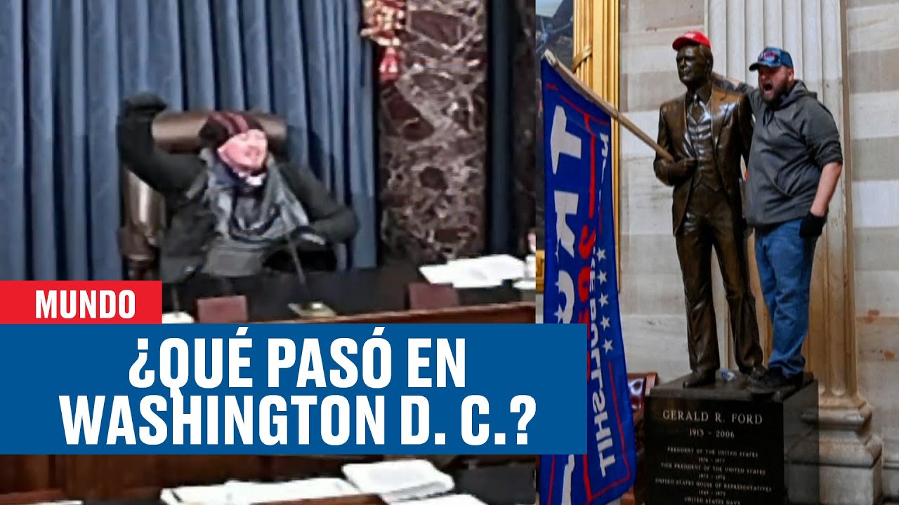 Cómo fue la toma del capitolio estadounidense