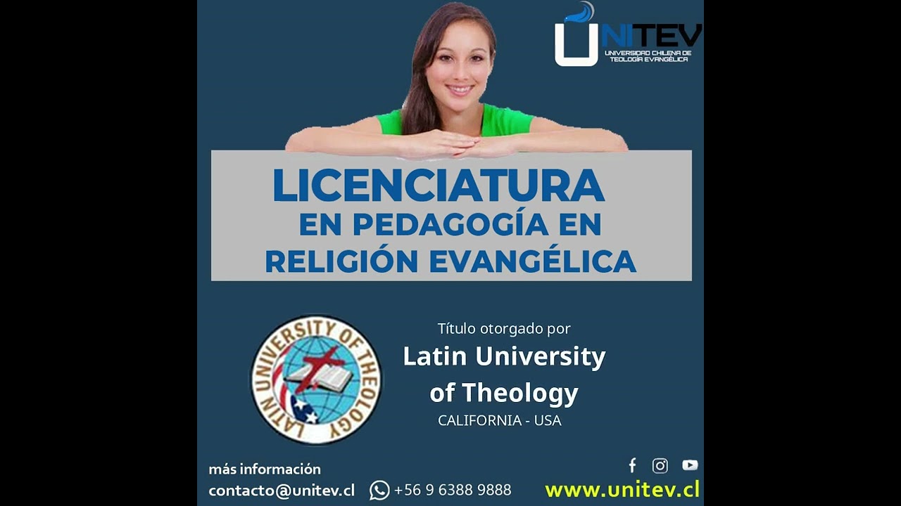 Estudia teolog&iacute;a en la UNITEV