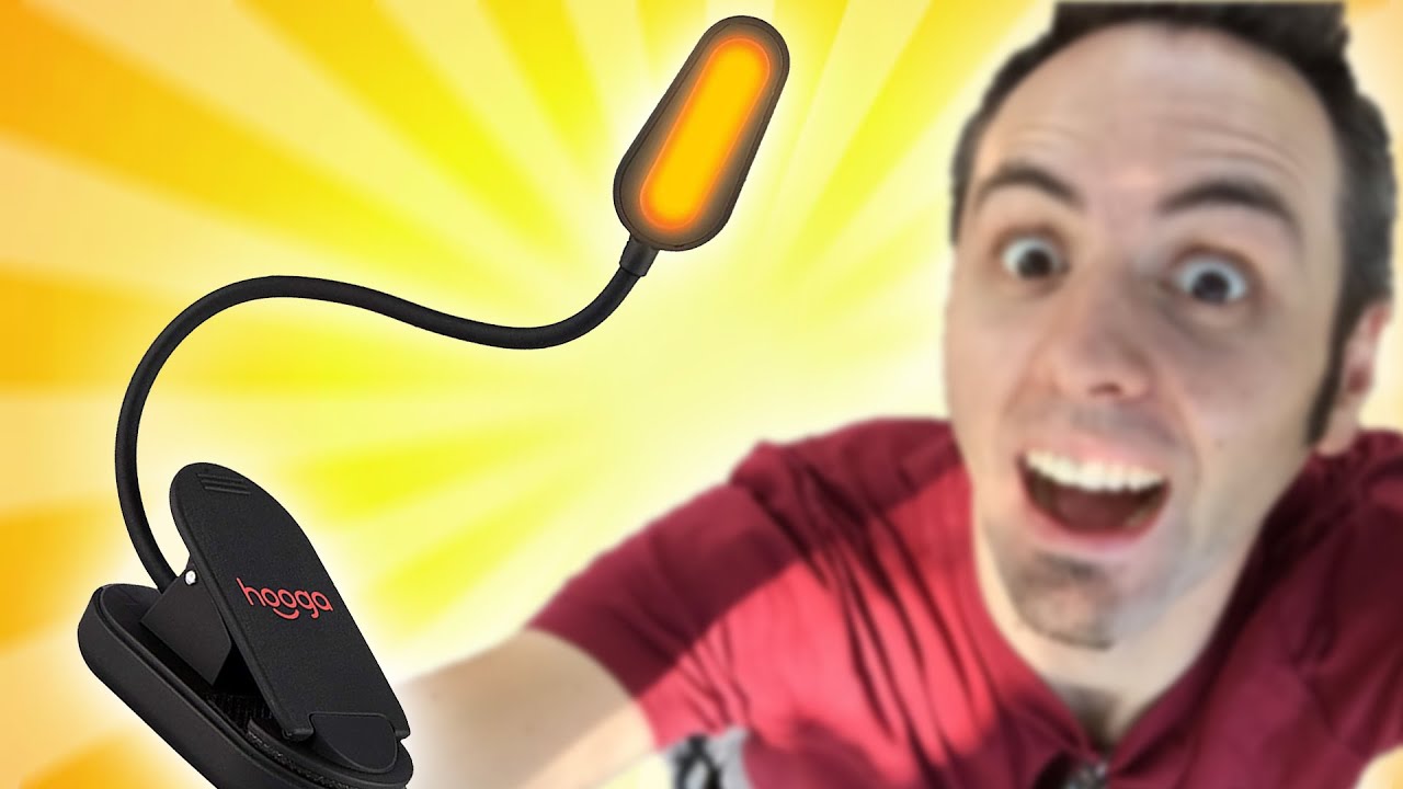 Best Reading Light? | Hooga Blue Light Blocking Book Light Unboxing & First Look Review