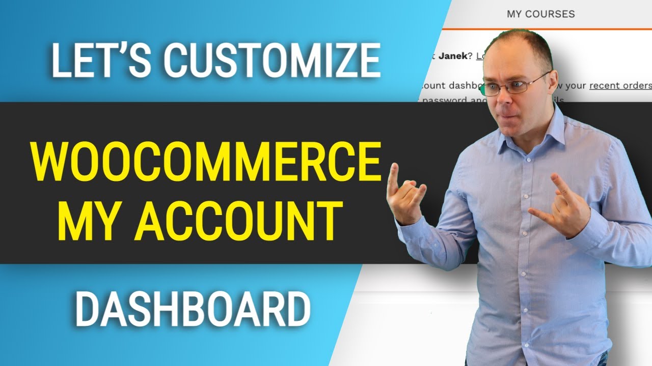 How to Create a Custom Woocommerce My account Page?