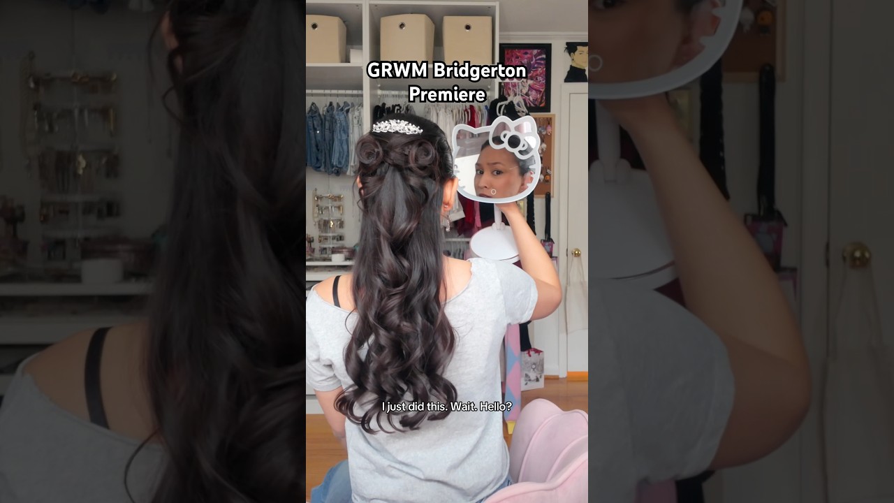Get Ready With Me: Bridgerton S4 Premiere #bridgerton #fashiondesigner #sewingpatterns