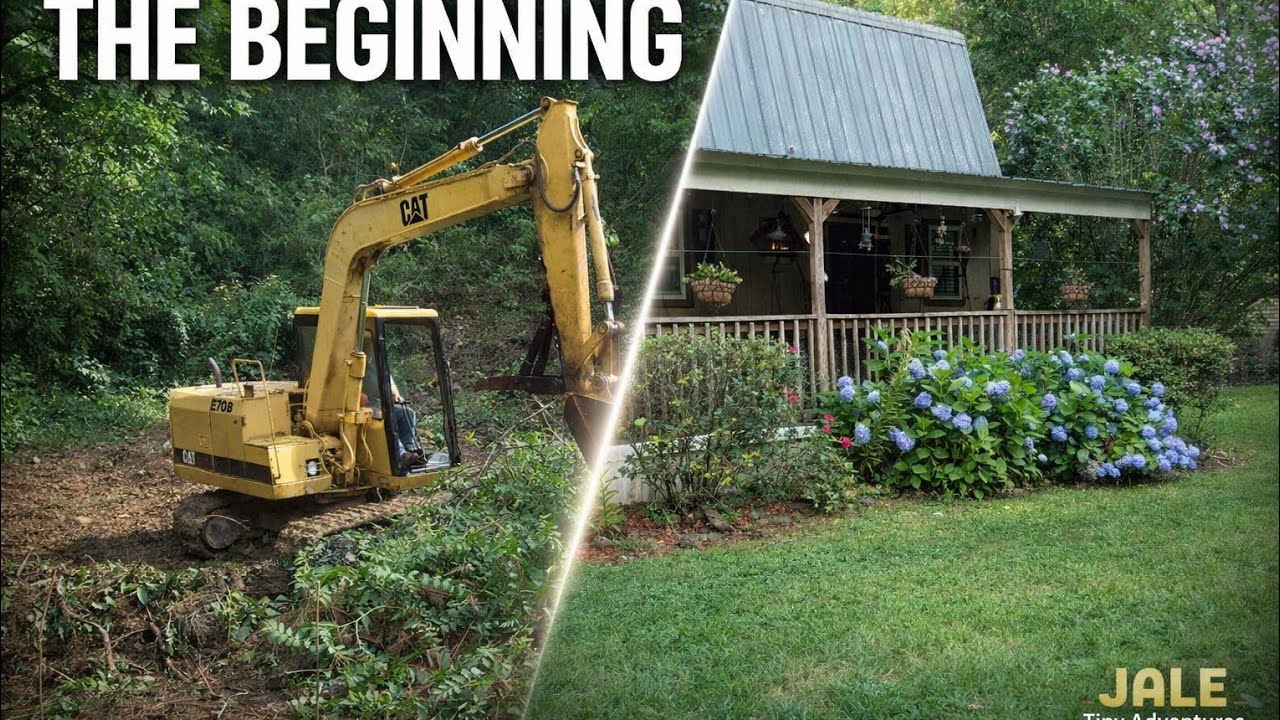 Building a Dream Cabin from Scratch (Full Build & Tour)