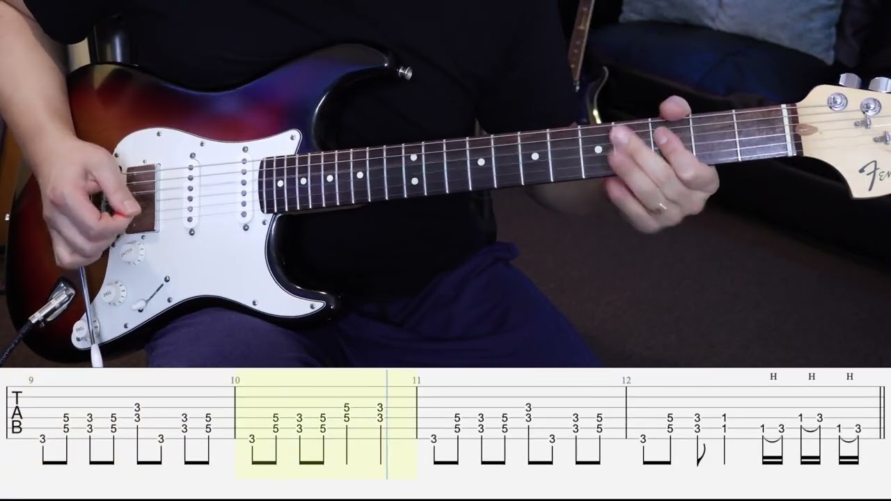 Rainbow - Man On The Silver Mountain (Intro + Verse + Chorus) - WITH TABs