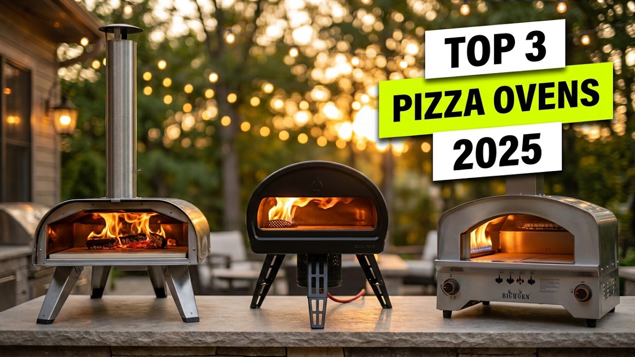 Top 3 BEST Outdoor Pizza Oven on Amazon 2025