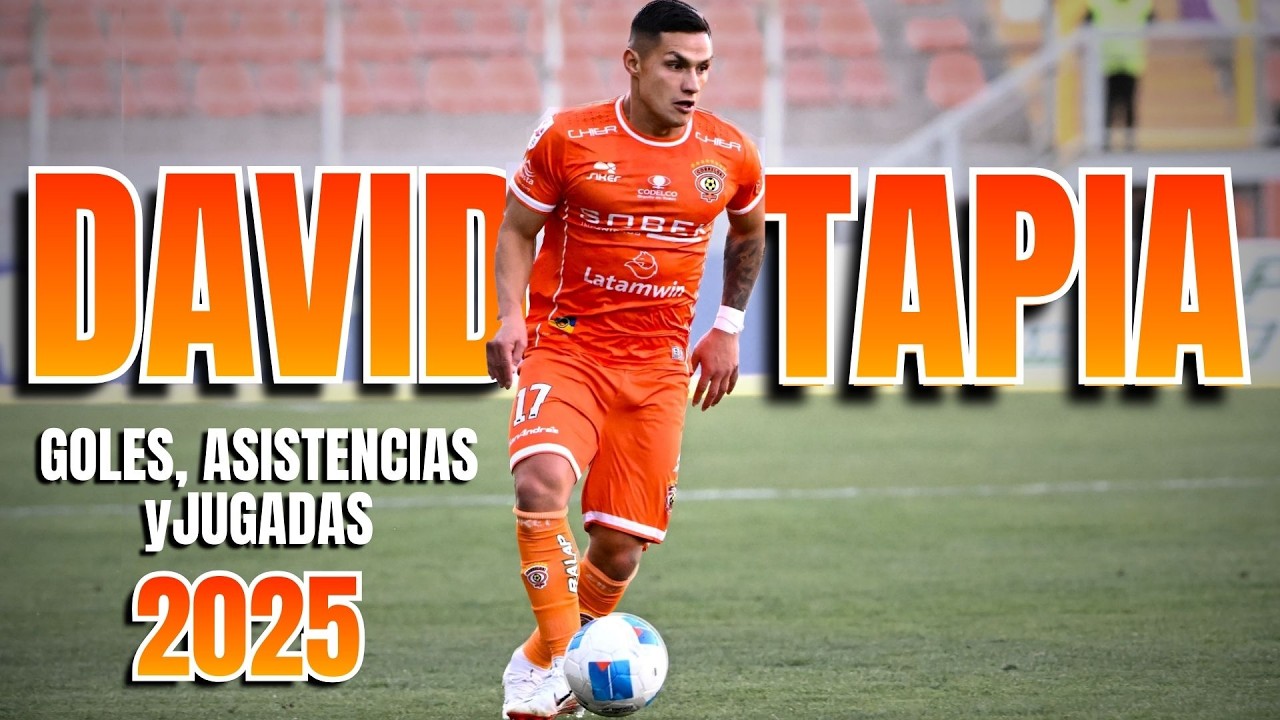 David Tapia | Goles, Asistencias y Jugadas | COBRELOA 2025