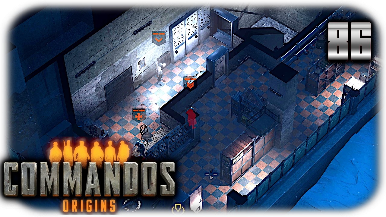 Auch drinnen gibt es kein Entrinnen🎖️ Commandos Origins #86 🎖️ Let's Play