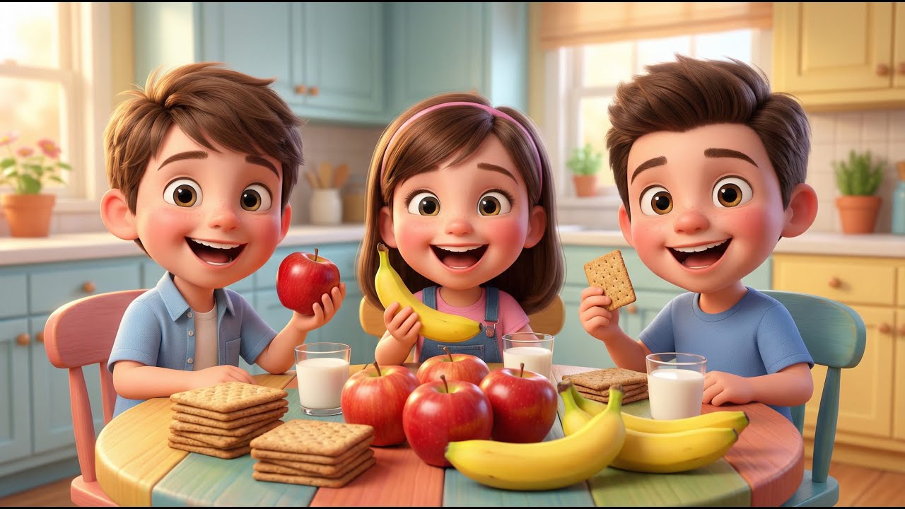 Snack Time Fun | Nursery Rhymes & Kids Songs | BabyGo Tv