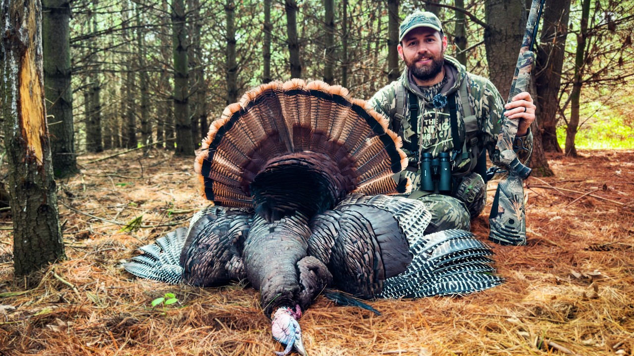 Hunting OPEN TIMBER Turkeys with a MUZZLELOADER!