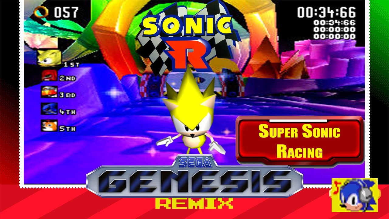 Sonic R - Super Sonic Racing (SEGA Genesis Remix)