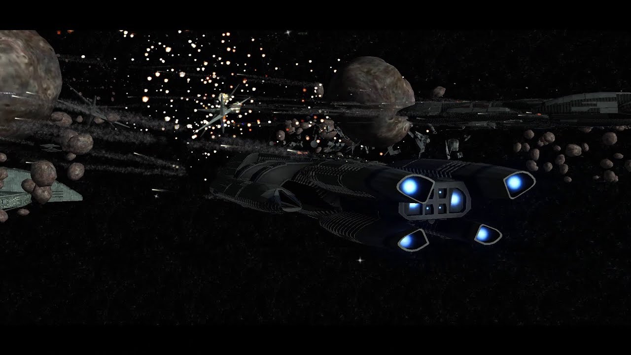 Battlestar Galactica: War of The Colonies (EaW Mod) Battlestar Row #1