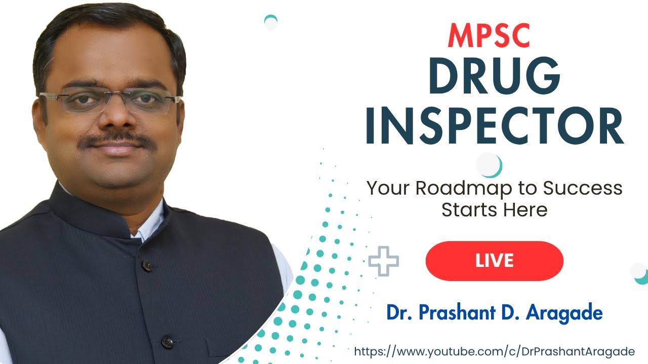 MPSC Drug Inspector Exam 2026 | How to Start Studying Smart & Win | Live Study Strategy Session