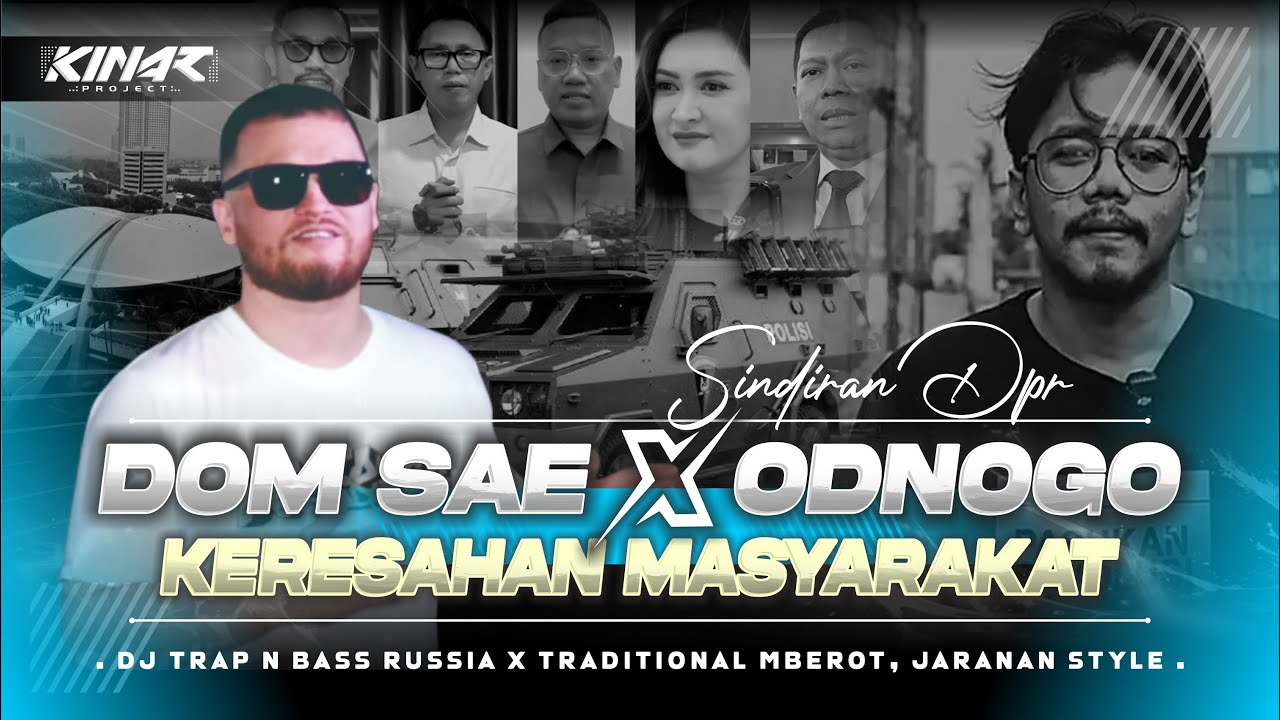 DJ Trap Russia Odnogo x Melody Trumpet ( Keresahan Masyarakat ) Mberot Jaranan Style - Kinar Project