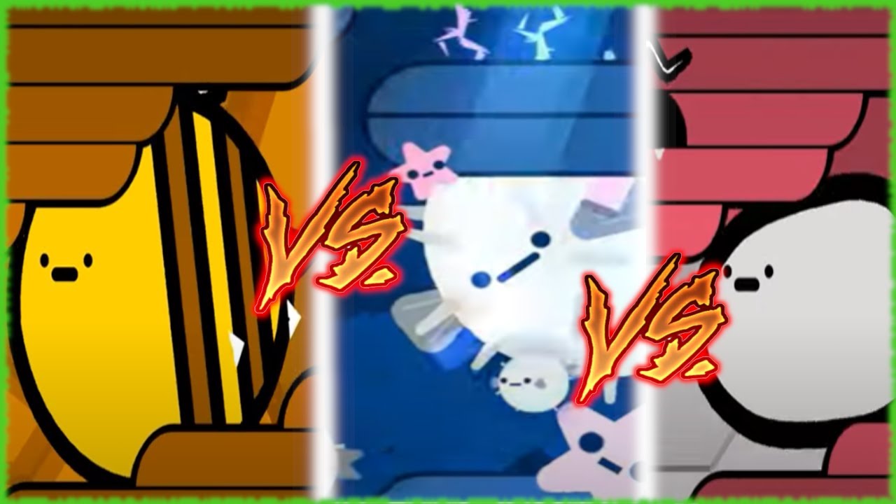 B, C, D side by side comparison | Geometry Dash