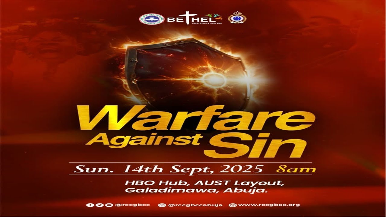 RCCG BCC Sunday Service | Warfare Against Sin | 14th September 2025.