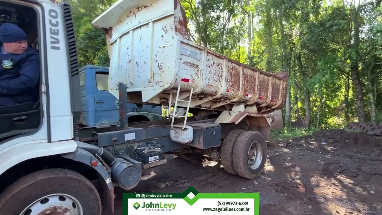 Leilão - Caminhão Iveco Tector 170E22 modelo 2009