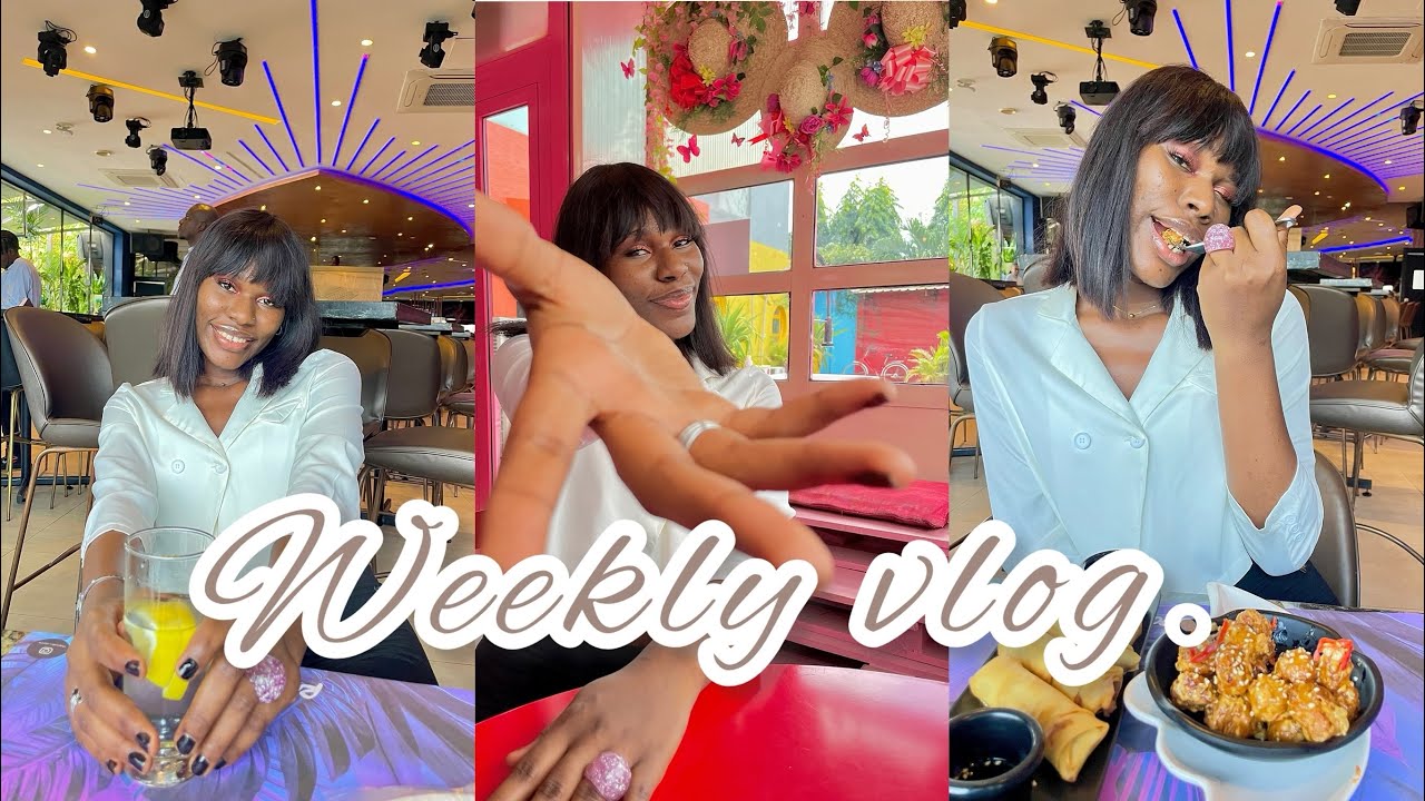 Vlog: BEST yet Affordable Lunch Spot in Ikeja GRA + Icecream Shop + Lagos Beach?! 🤔 #lagosliving