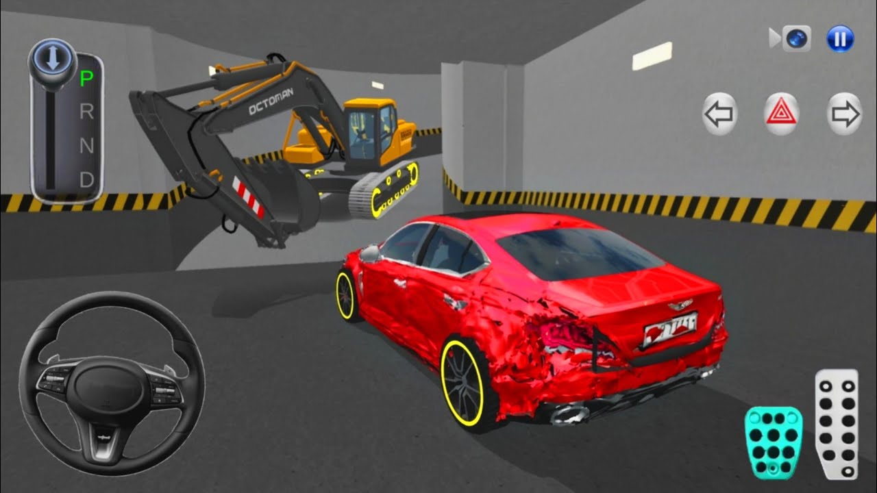 New Crashed Mercedes G63 Stuck in Parking Garage🅿️ 3D Driving Class 2026 - Car Game Android Gameplay