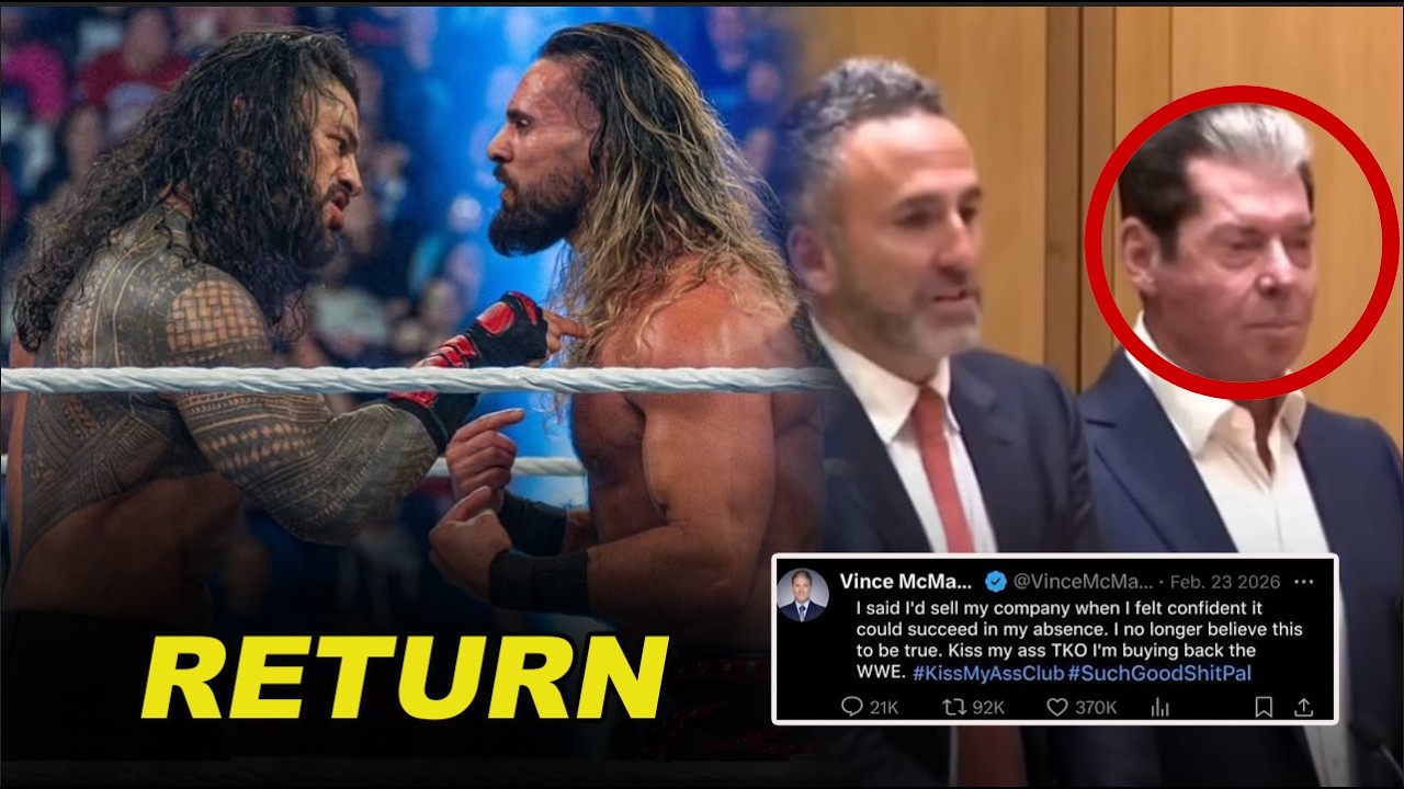 Finally Seth Rollins And Roman Reigns Return, Vince Buying Back WWE Again.
