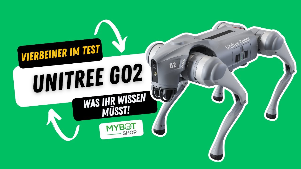 Unitree Go2 | QUADRUPED Robotics stellt euch den Vierbeiner vor