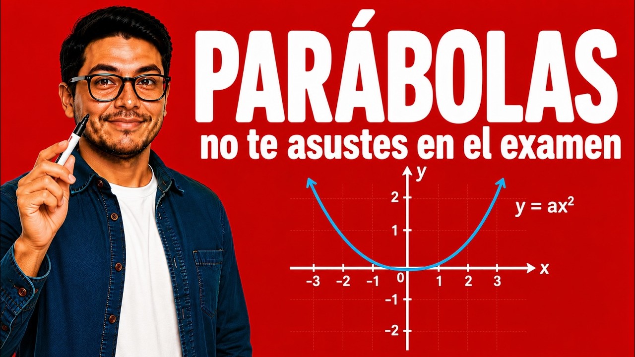 Tema 17: Representación gráfica de ecuaciones de segundo grado/ EXANI-II