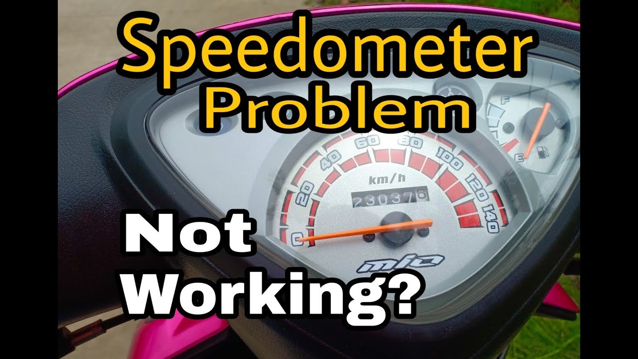 How to solve or troubleshoot speedometer problems? |Yamaha Mio Sporty