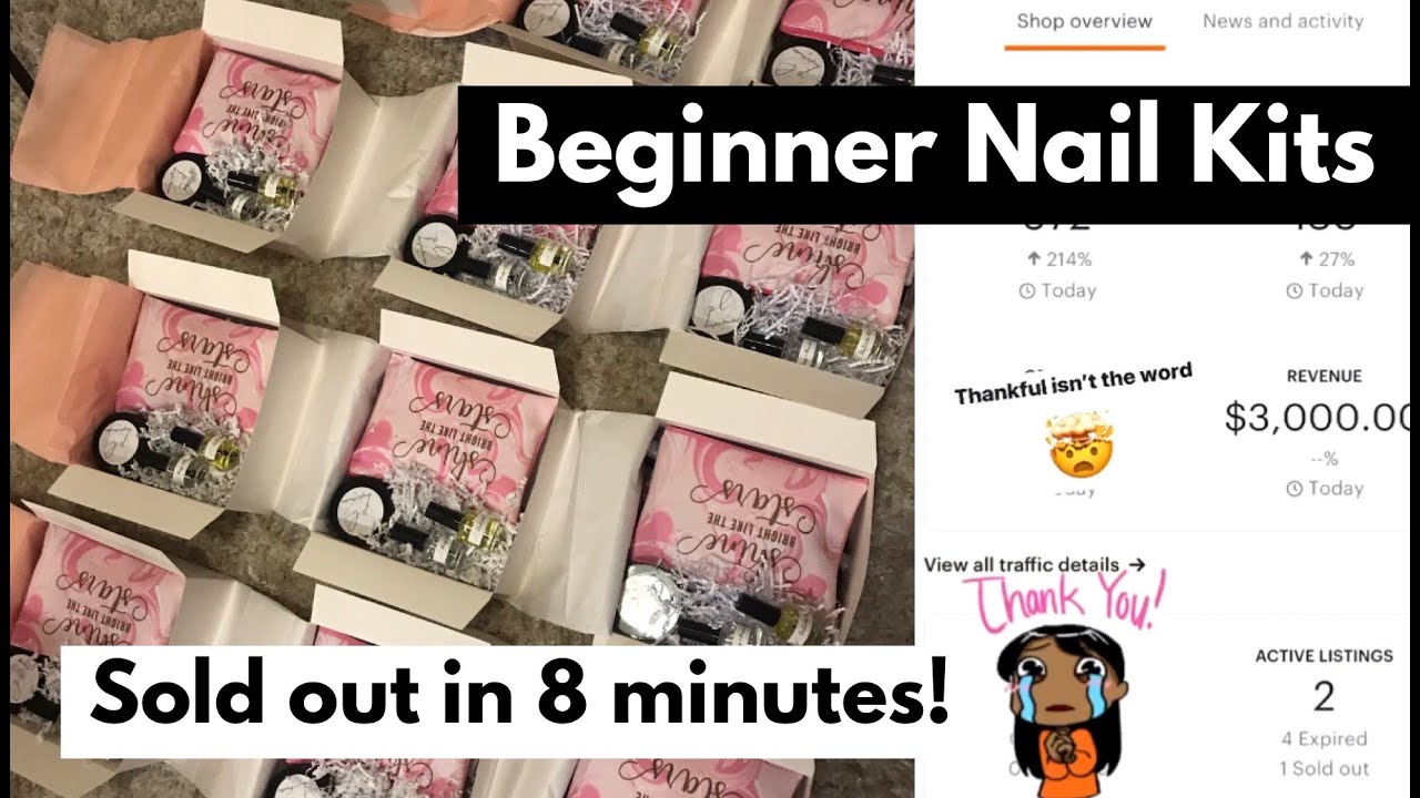 Entrepreneur Vlog 1| I MADE $3000 IN 1 DAY! | Journey To Launching My Nail Supply Store| Prissy Bee