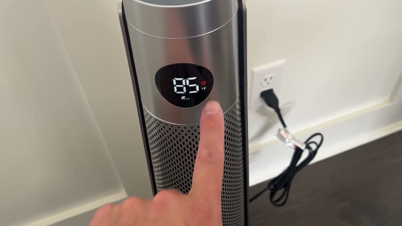 Обзор обогревателя Dreo Space Heater Indoor, регулируемый термостат, 5 режимов обогрева и 3 режим...