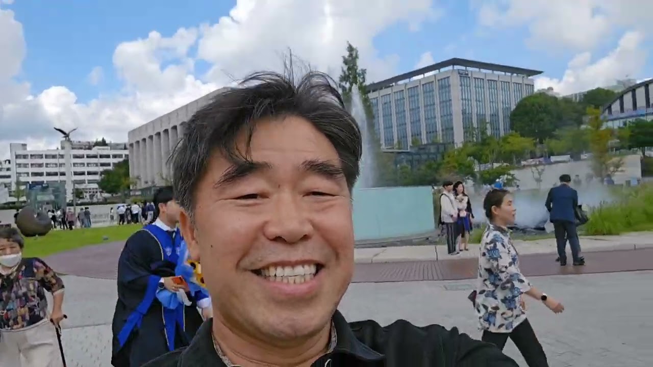 아들 연세대 공대 하계 졸업식