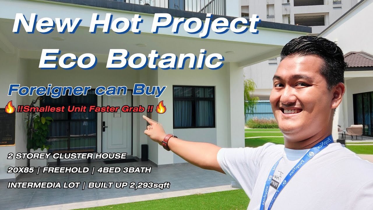New Hot Project | Eco Botanic | 15min to Tuas |Smallest unit | 20'x85' | Kyle JB Property