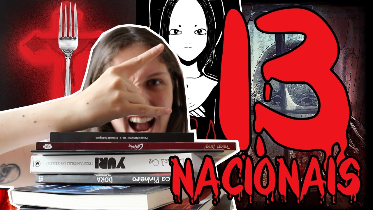 13 OBRAS NACIONAIS PARA LER NO HALLOWEEN | #AllHallowsRead