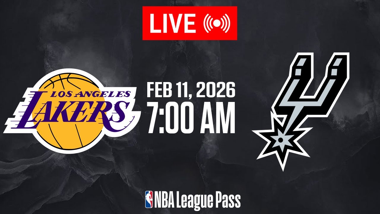 NBA LIVE! Los Angeles Lakers vs San Antonio Spurs | February 11, 2025 | NBA Today NBA 2K26 GAMEPLAY