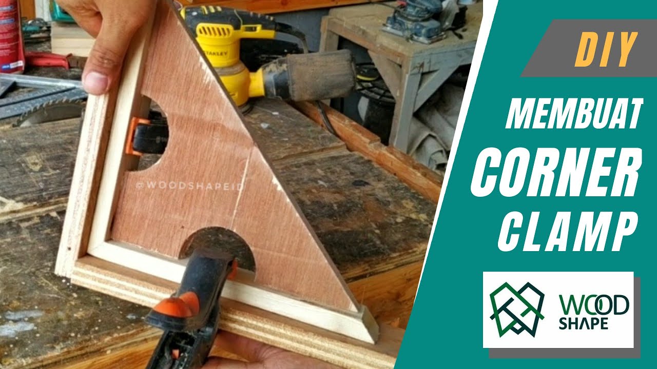 Membuat Corner Clamp - Sambungan Siku 90 Derajat Akurat