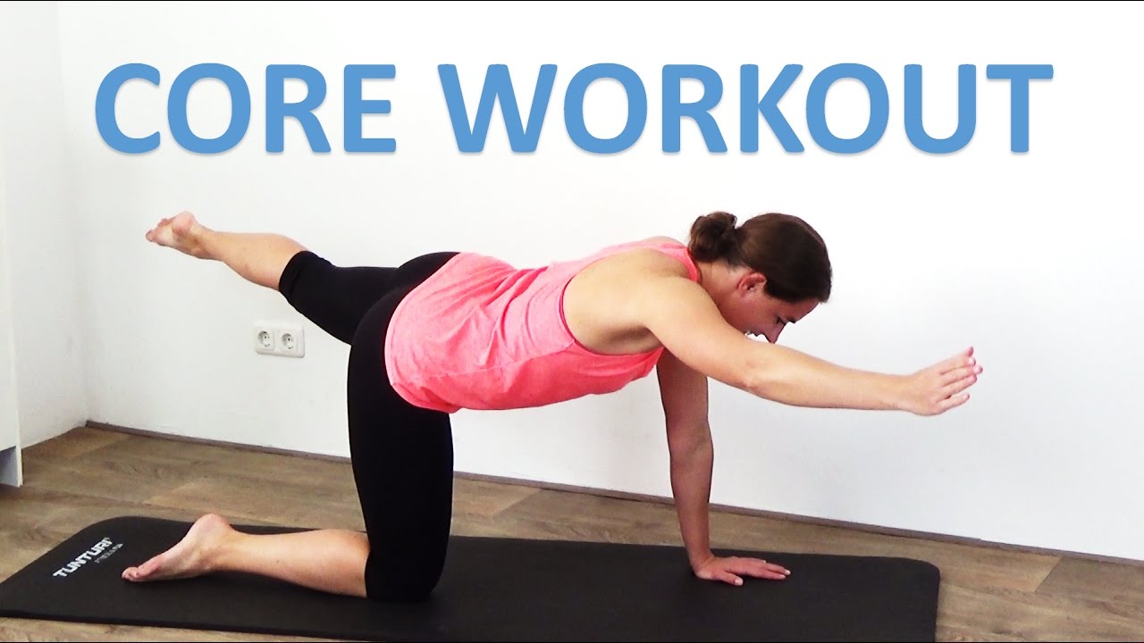 10 Minute Core Workout - Challenging Abs & Back Exercises for Improving Core Strength