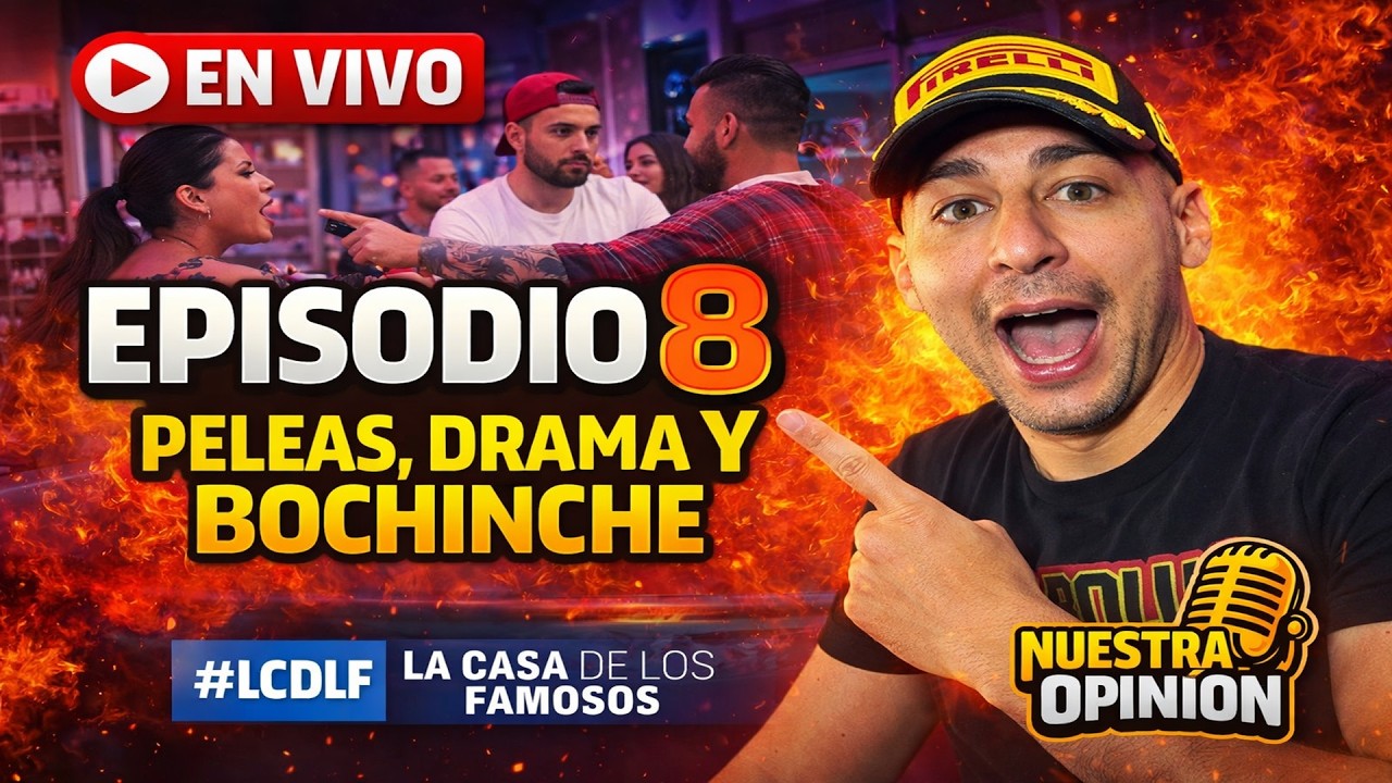 EPISODIO 8 EN VIVO 🔥 ¡Explota la Casa! Peleas, Drama y Traiciones | Video Reacción