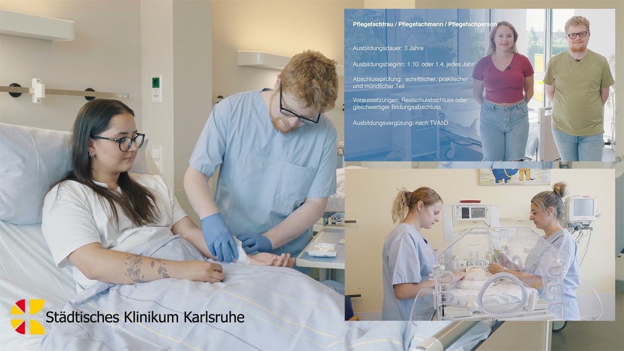 Mach deine Ausbildung zur Pflegefachfrau zum Pflegefachmann/ Pflegefachperson am Klinikum Karlsruhe!