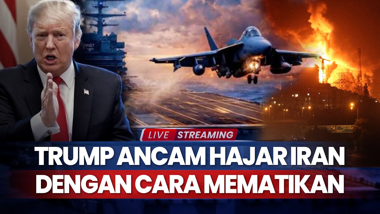 Trump Ancam Hajar Iran dengan Cara Mematikan jika Tuntutannya Tak Dipenuhi