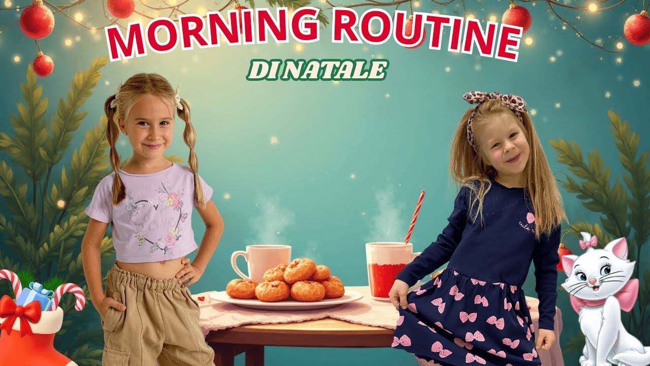 MORNING ROUTINE DI NATALE 🎄☀️