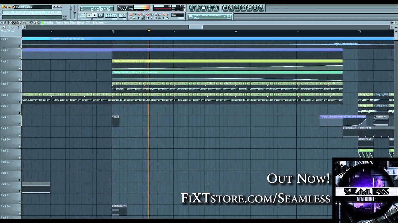 Seamless - Deathblow Ft Celldweller - FL Studio 11 Playthrough