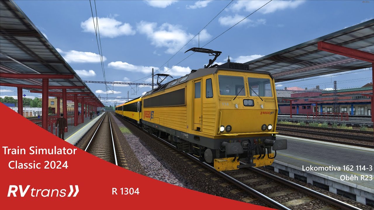 Train Simulator Classic 2024 #1 | R 1304 | Za RV Trans s RJ peršingem na rychlíku R 1304