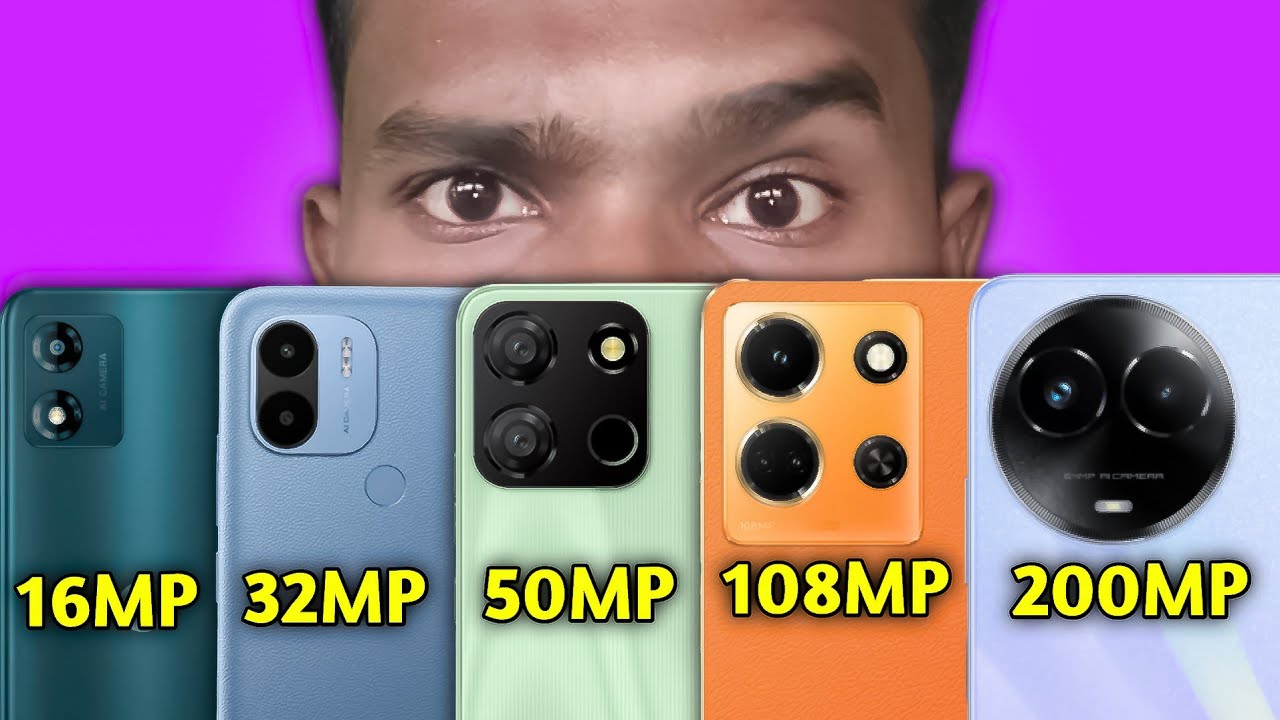 Reality Of Smartphone Camera - 16MP vs 32MP vs 50MP vs 108MP vs 200MP Explained