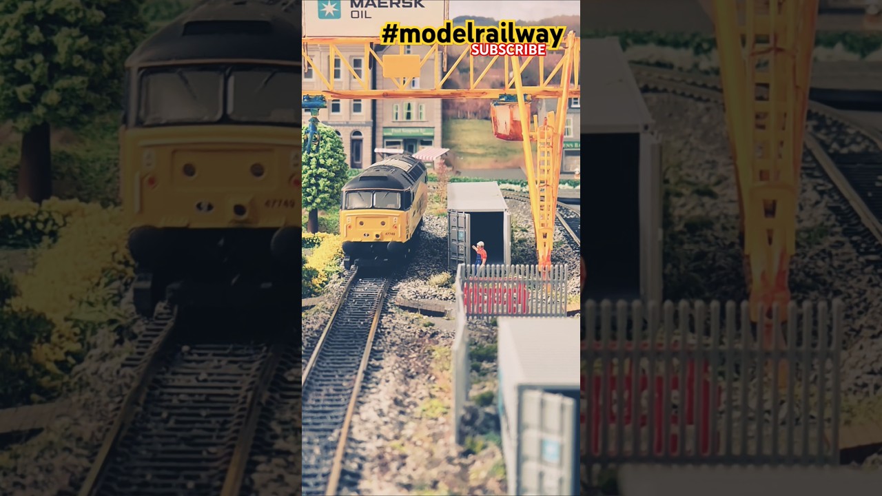Model Railway Layout UK Industrial Zone #modelrailway