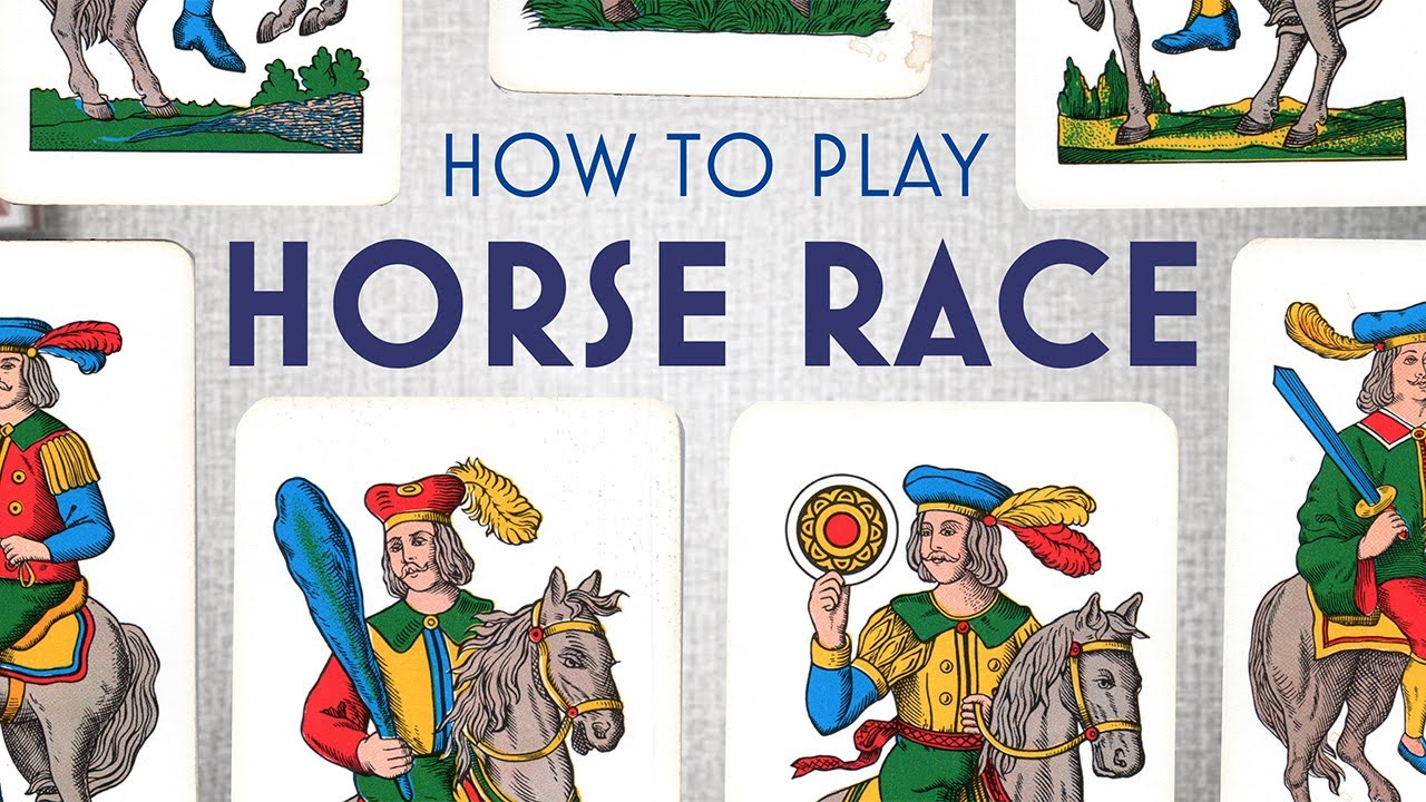 Bet on HORSE RACING: The Italian Card Betting Game. Aka “Corsa Dei Cavalli”