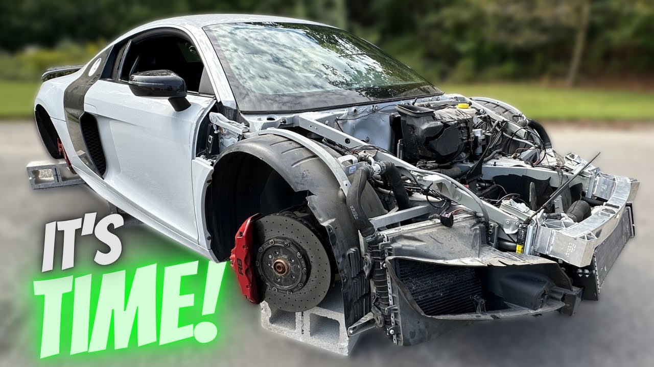 Я ИСПРАВИЛ ЭТУ AUDI R8 с аукциона по утилизации